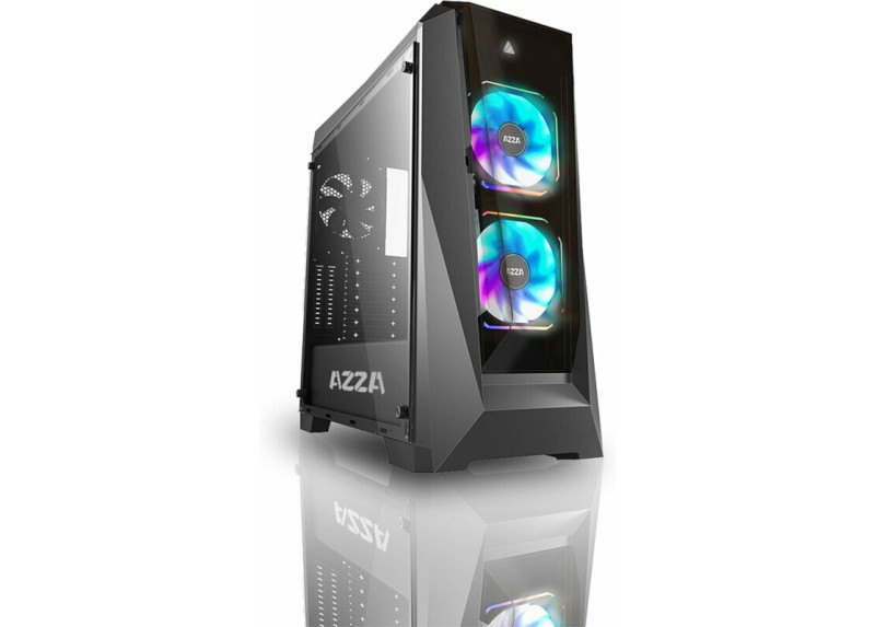 Case Azza Chroma 410B Midi Tower Zwart