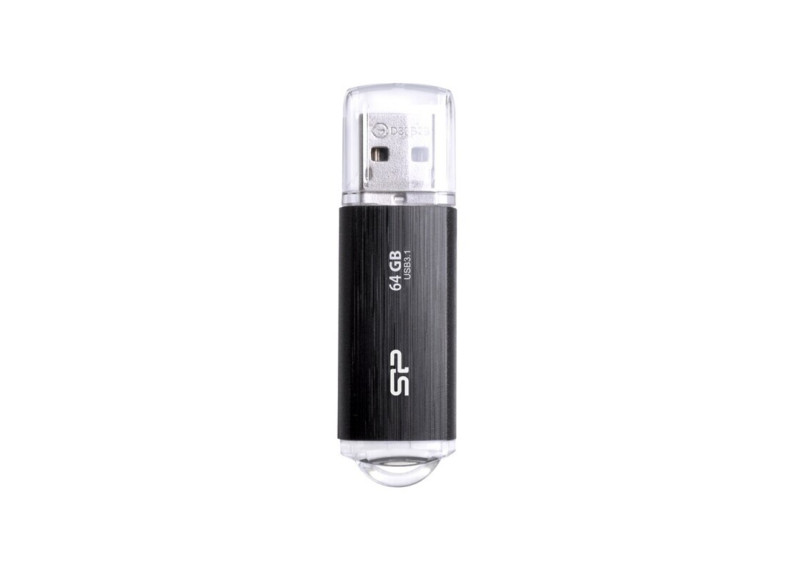 Silicon Power 64GB Blaze B02 USB 3.0 flashdrive Zwart