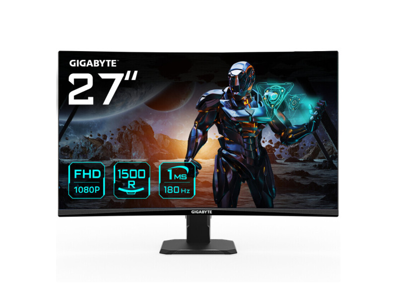 MON GIGABYTE 27Inch F-HD 180HZ 1MS 2 X HDMI DP