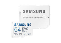 Samsung EVO Plus 64GB microSD Card