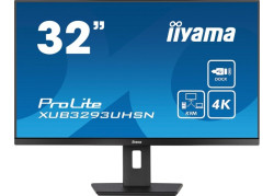 iiyama ProLite XUB3293UHSN-B5 computer monitor 80 cm (31.5") 3840 x 2160 Pixels 4K Ultra HD LCD Zwart OPEN BOX