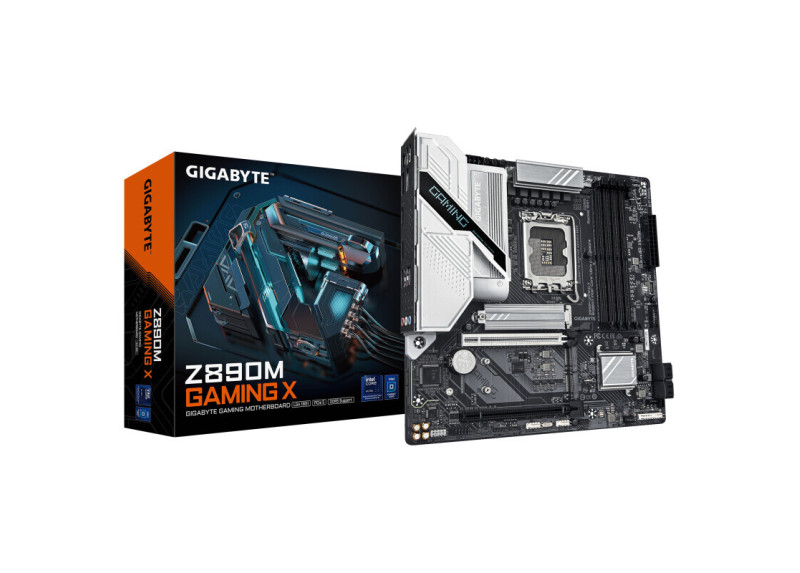 Gigabyte Z890M GAMING X | Socket LGA 1851 | Intel Z890 | 4xDDR5 | Micro-ATX | Moederbord