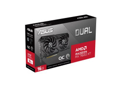 ASUS Dual -RX7600XT-O16G AMD Radeon RX 7600 XT 16 GB GDDR6