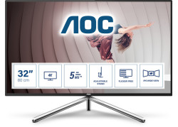 MON AOC 31.5 inch 4K DP USB3.2 HDMI OPEN/DAMAGED BOX