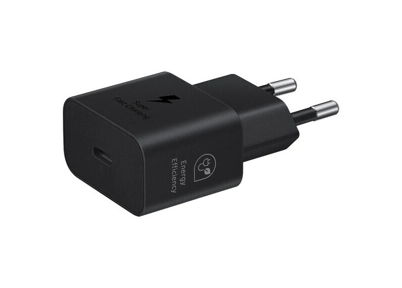 Originele Samsung 25W Adapter/Oplader Fast Charge USB-C - Zwart