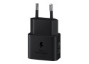 Originele Samsung 25W Adapter/Oplader Fast Charge USB-C - Zwart