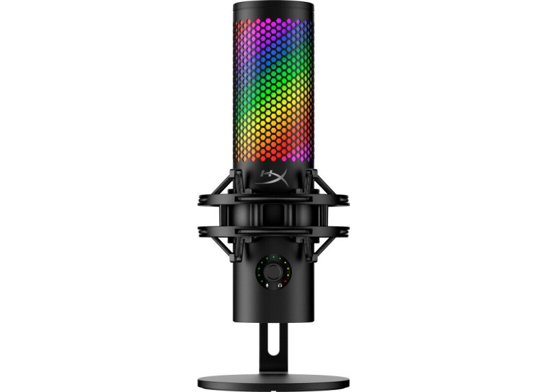 HP HyperX QuadCast 2 S - USB Microphone (Black) Zwart Tafelmicrofoon