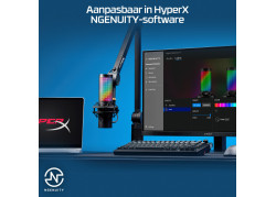 HP HyperX QuadCast 2 S - USB Microphone (Black) Zwart Tafelmicrofoon