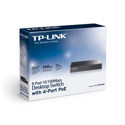 TP-Link 8Port 100Mbit PoE