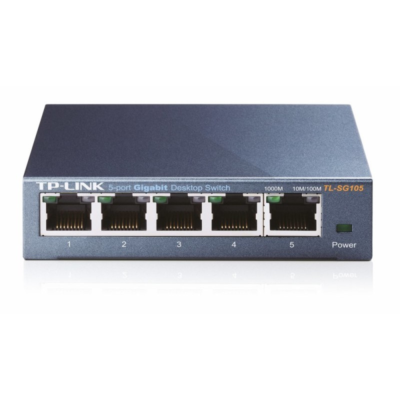 TP-Link 5Port 1Gb Metalen behuizing