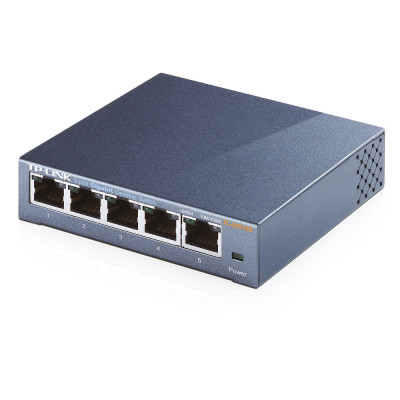 TP-Link 5Port 1Gb Metalen behuizing