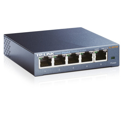 TP-Link 5Port 1Gb Metalen behuizing