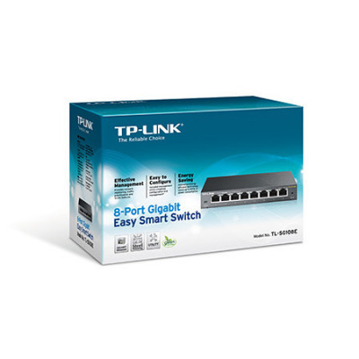 TP-Link 8Port 1Gb Metalen behuizing