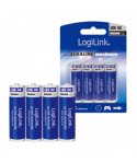 LogiLink Ultra Power batterij AA blister 4-stuks