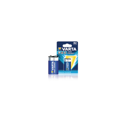 Varta High Energy batterij 9 Volt blister (LR61)