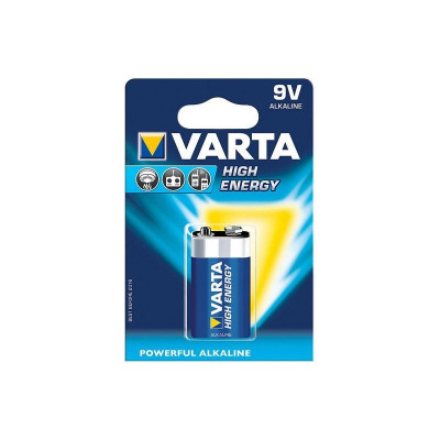 Varta High Energy batterij 9 Volt blister (LR61)