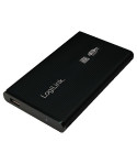 2.5" Logilink Enclosure USB3.0 / SATA / Zwart