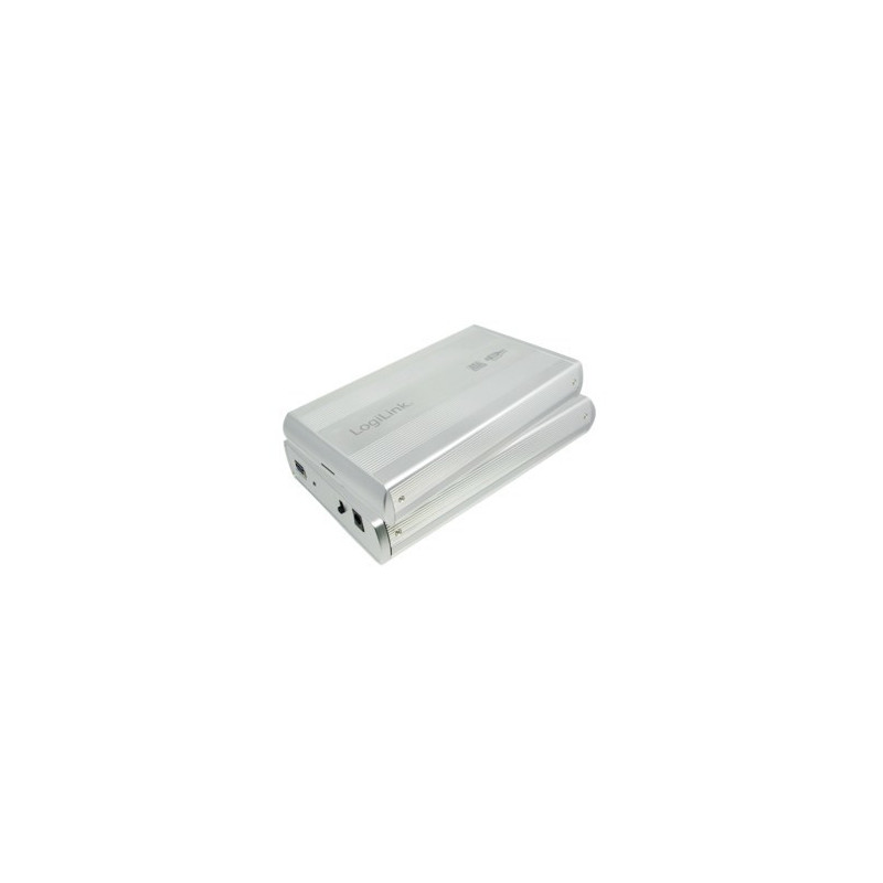 3.5" LogiLink Enclosure USB3.0 / SATA / Zilver