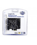 PCIExpress card Parallel (1xe) / Serieel (2xe) LogiLink