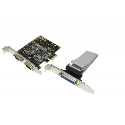 PCIExpress card Parallel (1xe) / Serieel (2xe) LogiLink